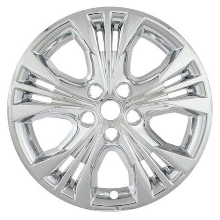 Coast2Coast 18", 5 Split Spoke, Chrome Plated, Plastic, Set Of 4, Not Compatible With Steel Wheels IWCIMP366X